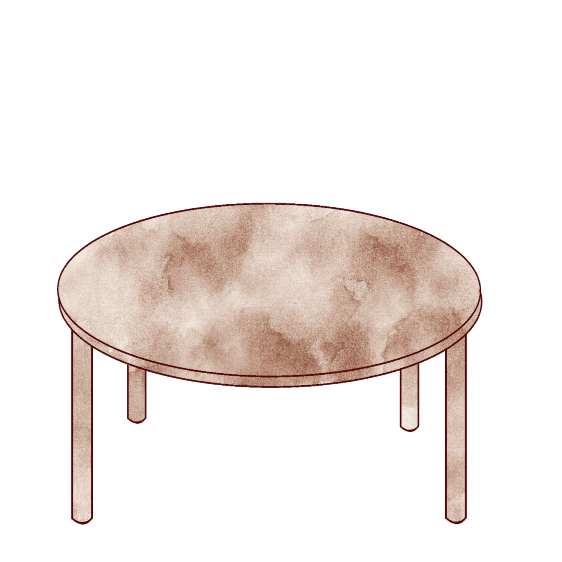 円形ダイニングテーブル
