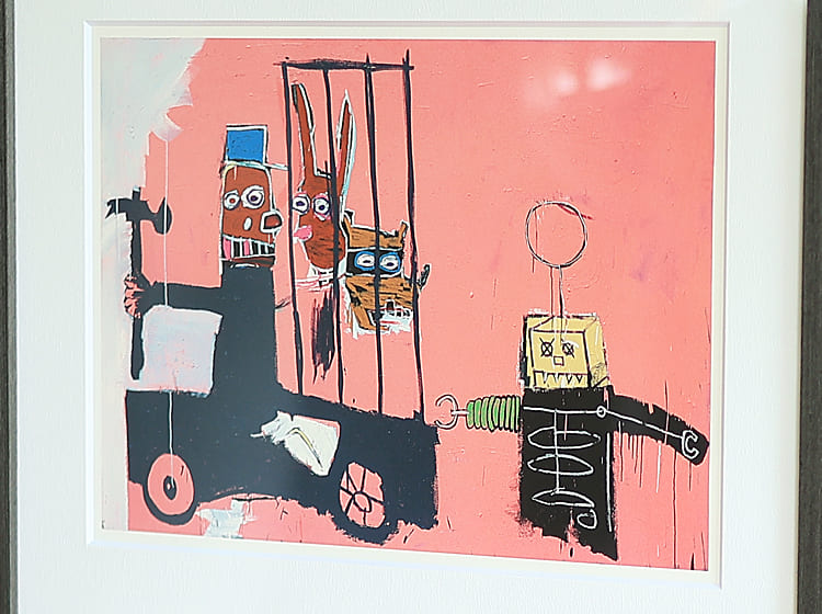 Amazon.co.jp: バスキア Basquiat ポスター 40x80cm 海外 北欧 アート インテリア 雑貨 グッズ 絵 絵画 グラフィティ  画家 ジャン ミシェル 5 : ホーム＆キッチン