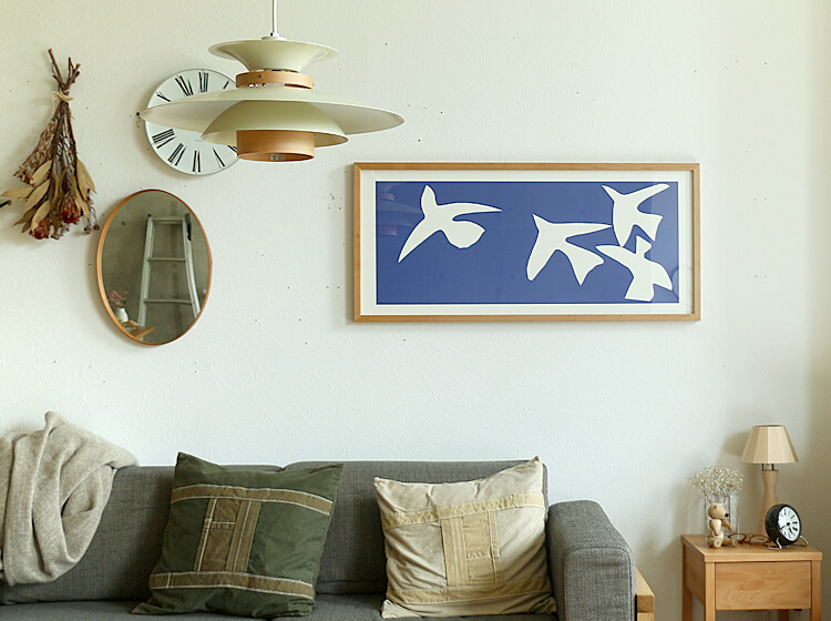 アートポスター　Henri Matisse「青い鳥」