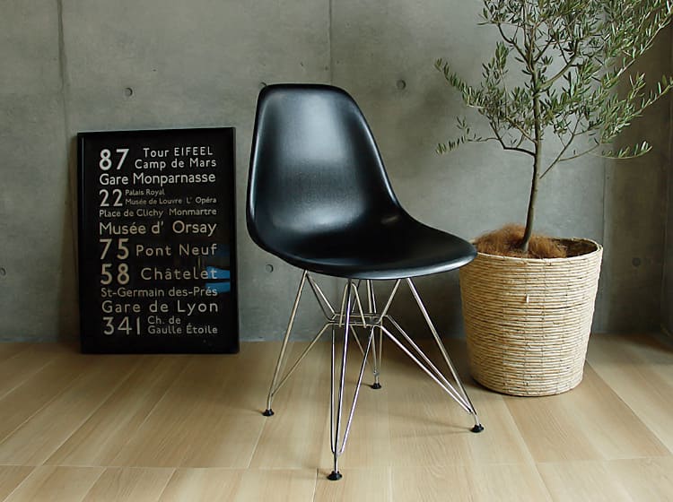 イームズ シェルチェア EAMES-DSR スチール脚タイプ｜北欧