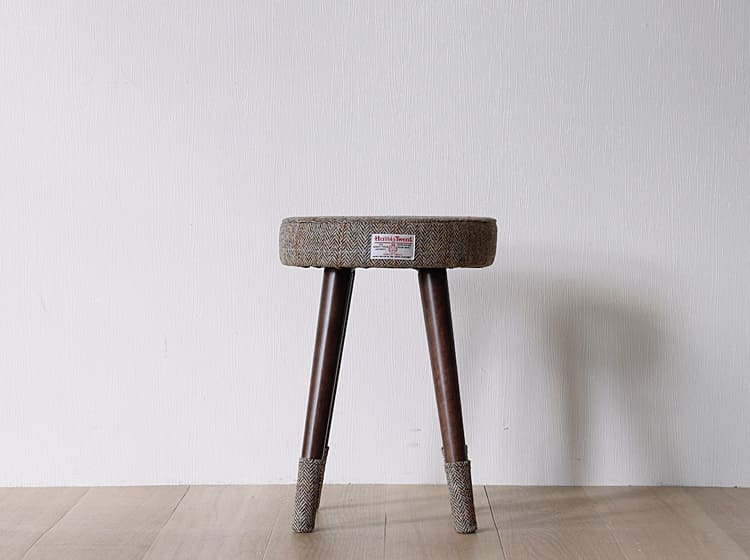 スツール Harris Tweed(ハリスツイード)|北欧・ヴィンテージ スツール Harris Tweed(ハリスツイード)|北欧・ヴィンテージ