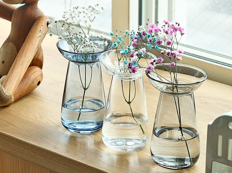 KINTO フラワーベース Sサイズ AQUA CULTURE VASE｜北欧・ヴィンテージインテリア・家具通販 kirario【キラリオ】