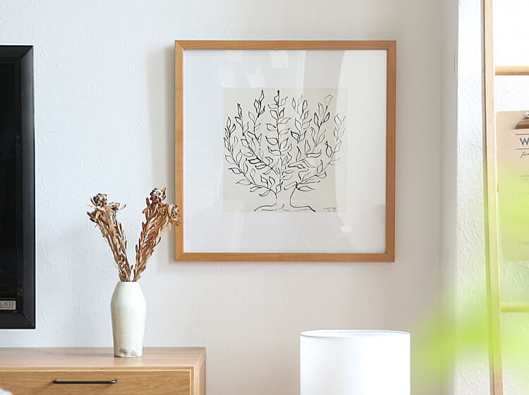アートポスター Henri Matisse「低木」 ナチュラルフレーム｜北欧・ヴィンテージインテリア・家具通販 kirario【キラリオ】