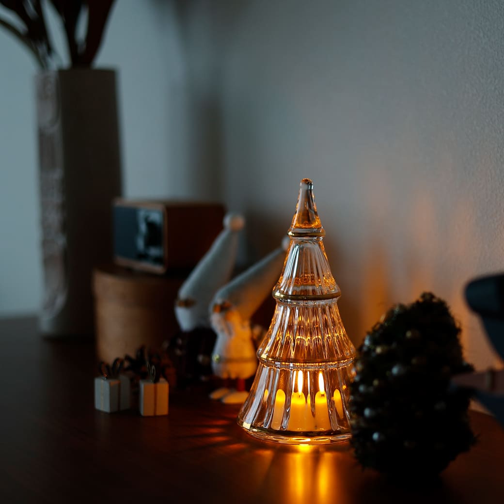 HOLMEGAARD　ガラスクリスマスツリー