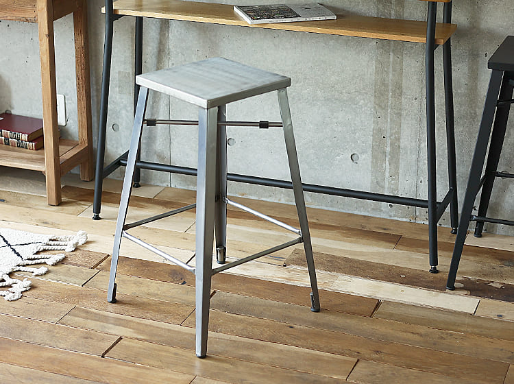 くらげのスツール ネイビー 北海道東川町 19%Stool 切りかけ
