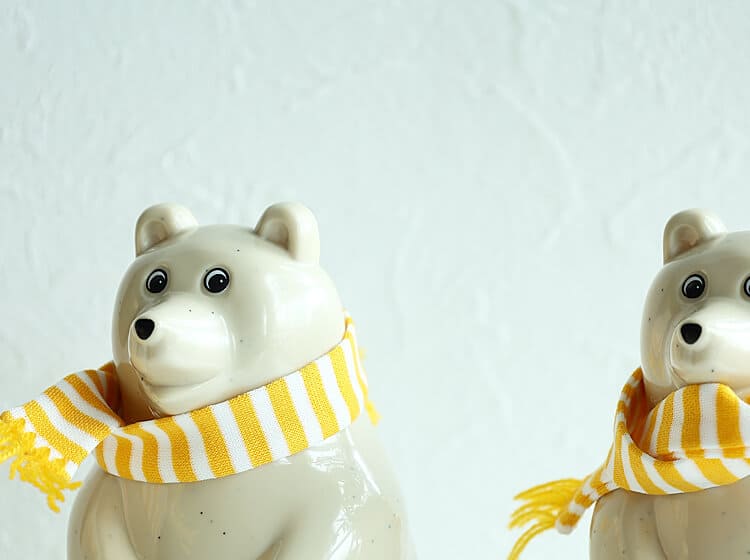 PLASTEP Polar Bear Money Box（白くま貯金箱）｜北欧・ヴィンテージ ...