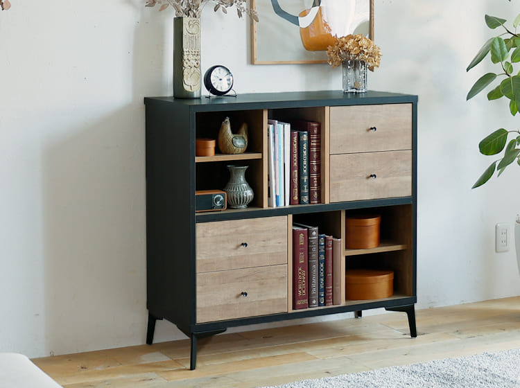 国産シェルフ tanas（タナス） 幅90cmタイプ｜北欧・ヴィンテージ